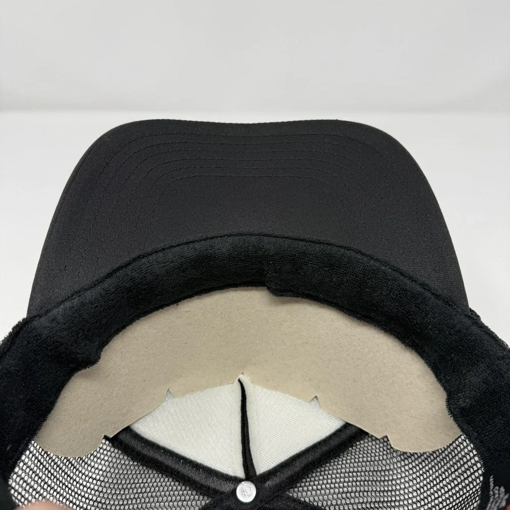 Rockstar Energy Drink Hat Cap Snapback Trucker Mesh Black Promo